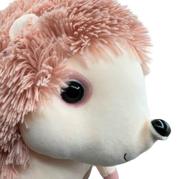 Hedgehog Stuffed Animal Soft Plush Pillow Cute Toy Mushroom Anime Big Eyes - Picture 5 of 9